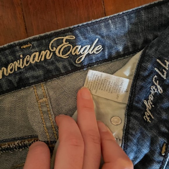 American Eagle Mid-Rise, Straight Leg (Size 4) - Picture 2 of 2
